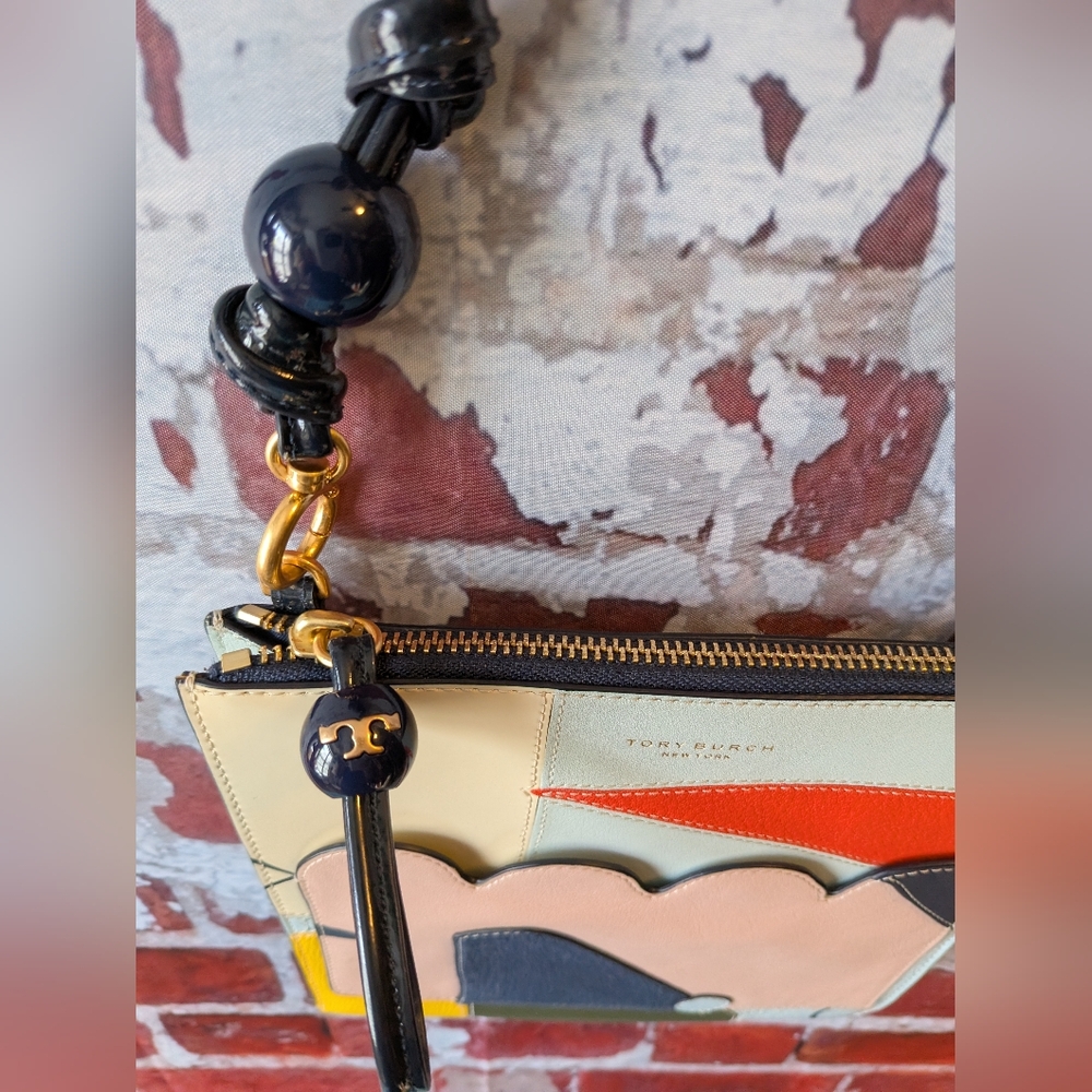 Tory Burch Rare Patchwork Handbag - image 7